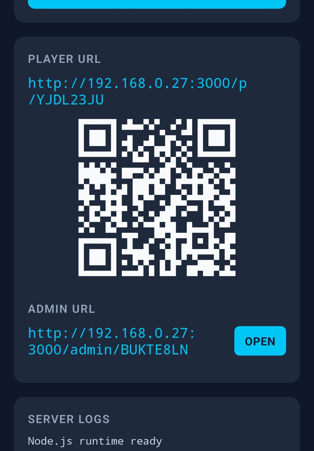Android app server shareable links
